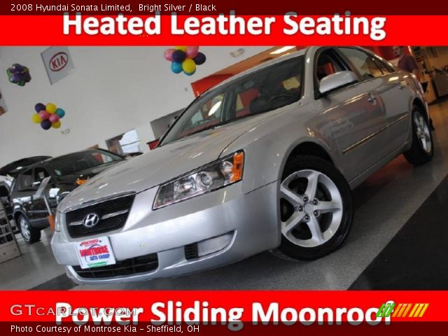 2008 Hyundai Sonata Limited in Bright Silver