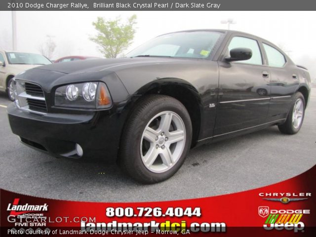 2010 Dodge Charger Rallye in Brilliant Black Crystal Pearl