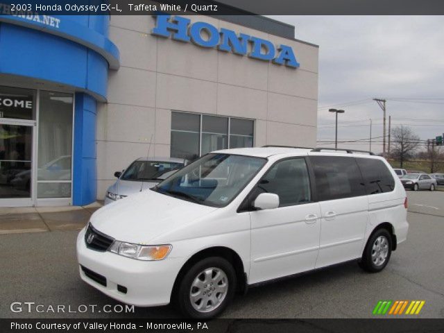 2003 Honda Odyssey EX-L in Taffeta White