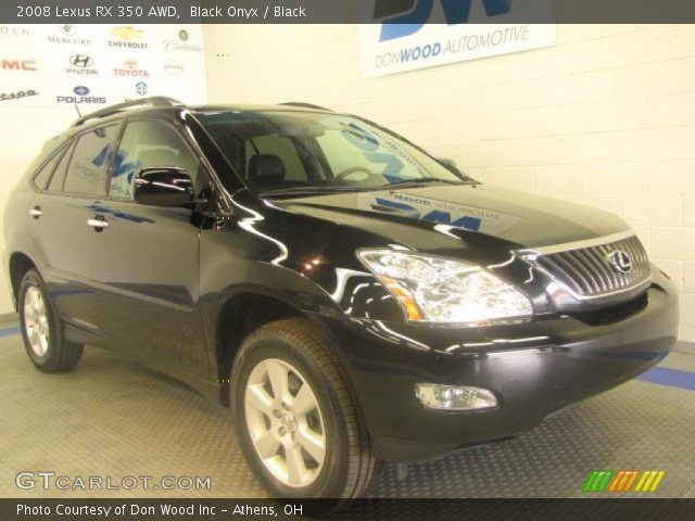 2008 Lexus RX 350 AWD in Black Onyx