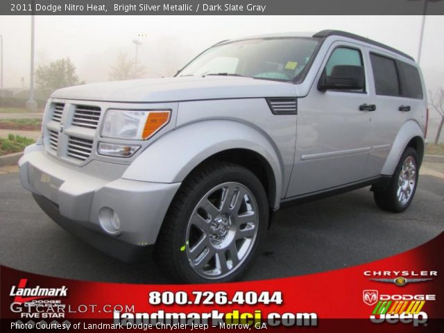 2011 Dodge Nitro Heat in Bright Silver Metallic
