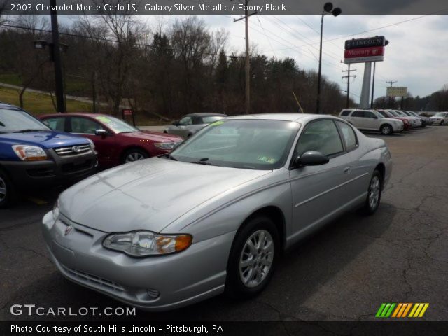 2003 Chevrolet Monte Carlo LS in Galaxy Silver Metallic