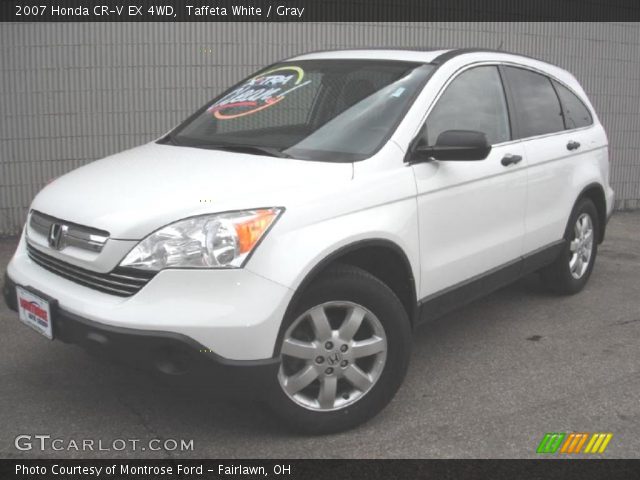 2007 Honda CR-V EX 4WD in Taffeta White