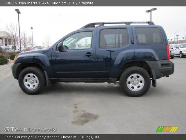 2008 Nissan Xterra X 4x4 in Midnight Blue
