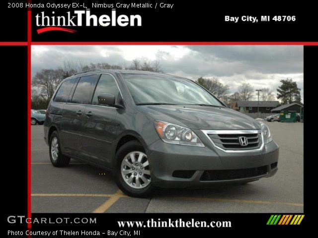 2008 Honda Odyssey EX-L in Nimbus Gray Metallic