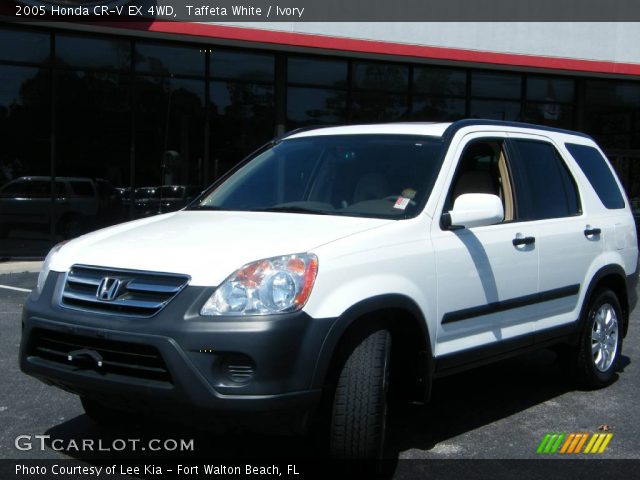 2005 Honda CR-V EX 4WD in Taffeta White