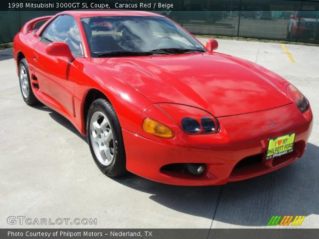 1998 Mitsubishi 3000GT SL Coupe in Caracus Red
