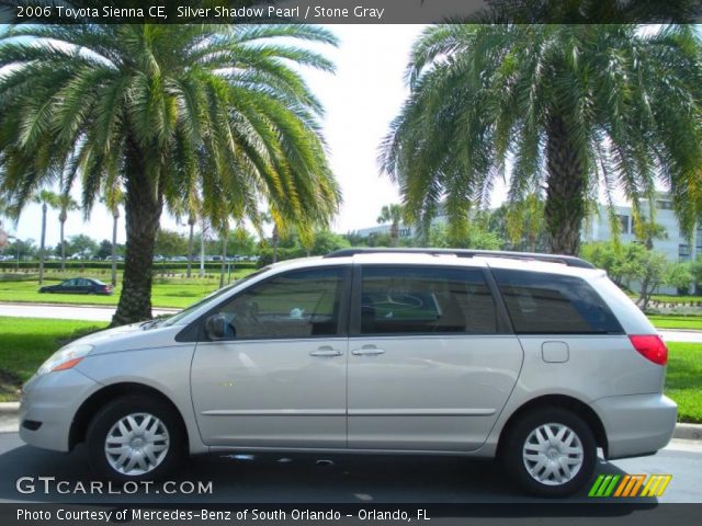 2006 Toyota Sienna CE in Silver Shadow Pearl