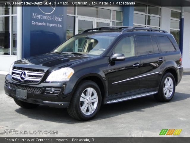 2008 Mercedes-Benz GL 450 4Matic in Obsidian Black Metallic
