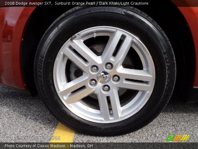 2008 Dodge Avenger SXT in Sunburst Orange Pearl
