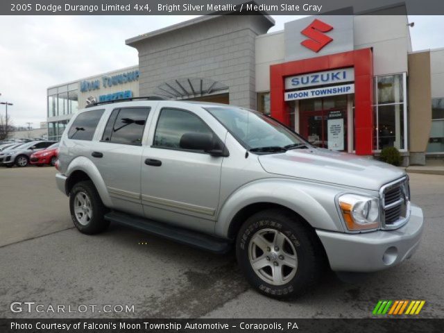 2005 Dodge Durango Limited 4x4 in Bright Silver Metallic