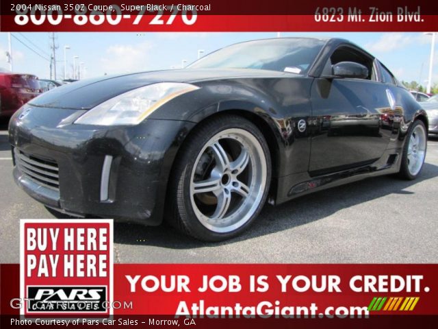 2004 Nissan 350Z Coupe in Super Black