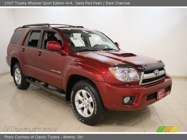 2007 Toyota 4Runner Sport Edition 4x4 in Salsa Red Pearl
