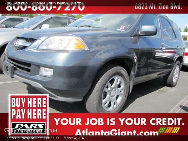 2005 Acura MDX  in Sage Brush Pearl