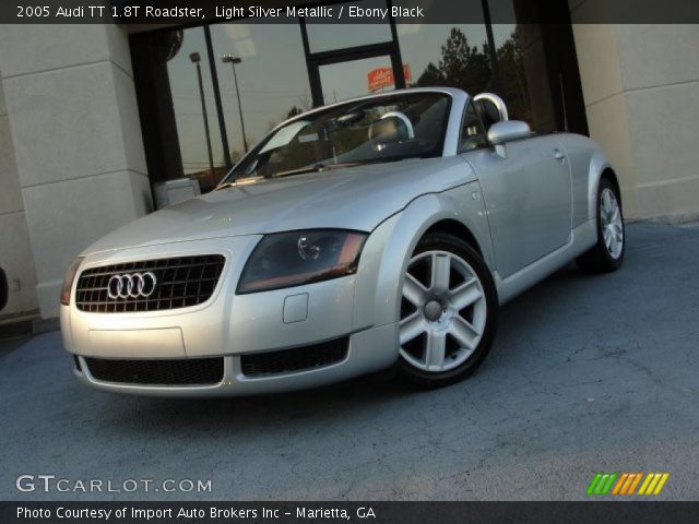 2005 Audi TT 1.8T Roadster in Light Silver Metallic