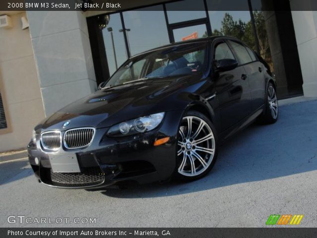 2008 BMW M3 Sedan in Jet Black
