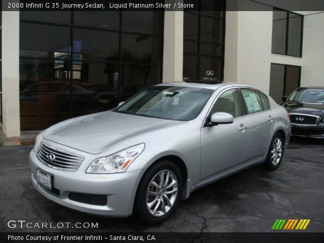 2008 Infiniti G 35 Journey Sedan in Liquid Platinum Silver