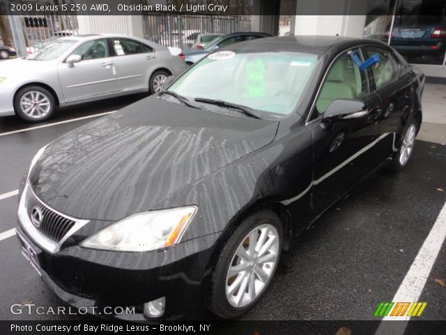 2009 Lexus IS 250 AWD in Obsidian Black