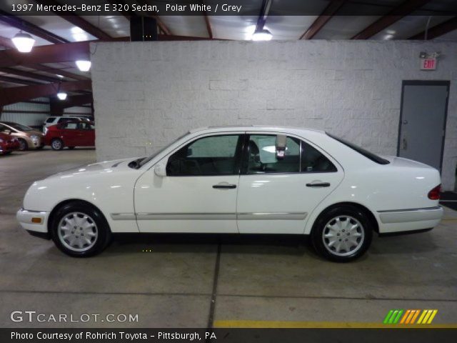 1997 Mercedes-Benz E 320 Sedan in Polar White