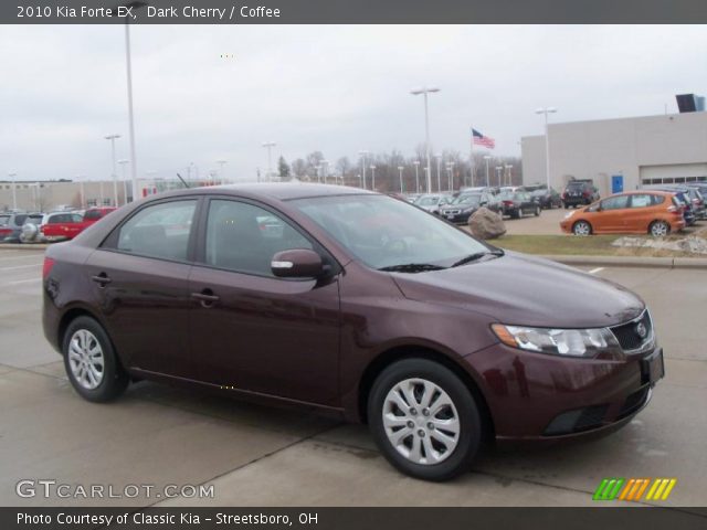 2010 Kia Forte EX in Dark Cherry
