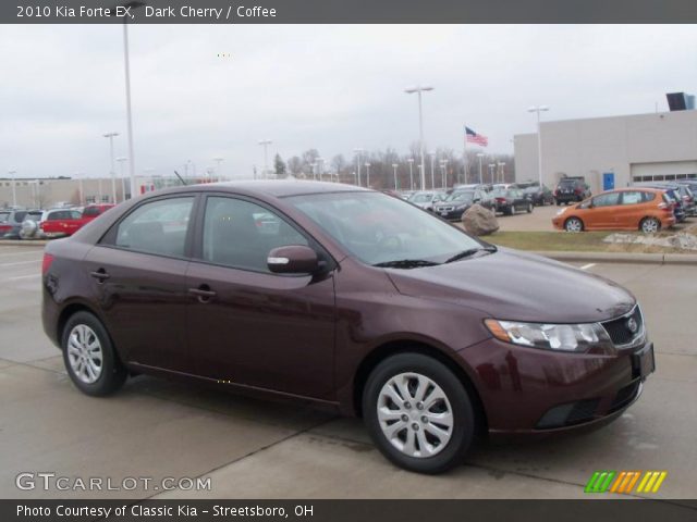 2010 Kia Forte EX in Dark Cherry