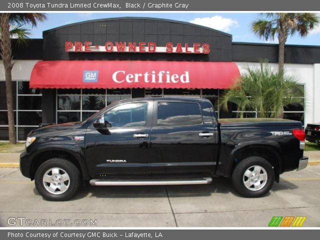 2008 Toyota Tundra Limited CrewMax in Black