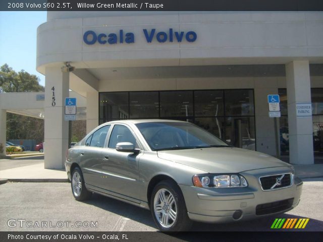2008 Volvo S60 2.5T in Willow Green Metallic