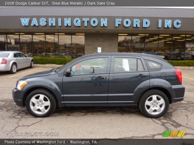 2008 Dodge Caliber SXT in Steel Blue Metallic