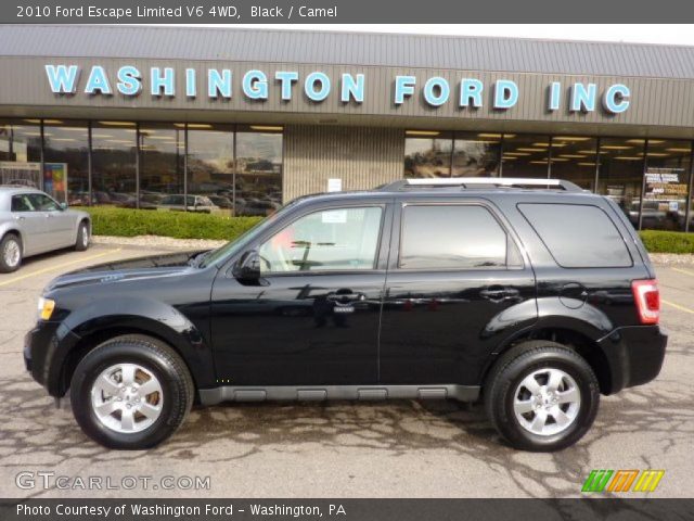 2010 Ford Escape Limited V6 4WD in Black