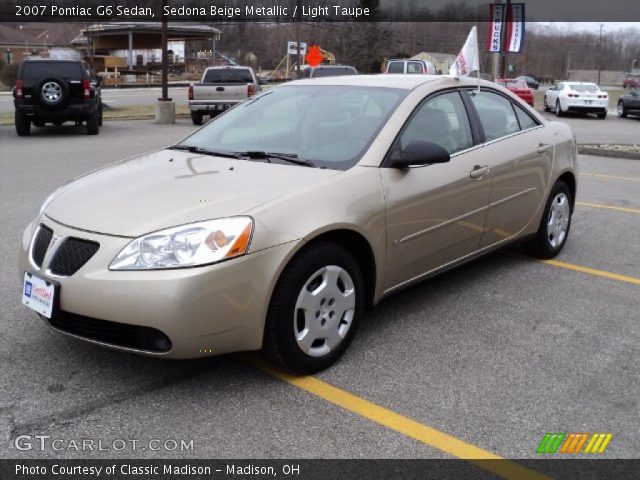 2007 Pontiac G6 Sedan in Sedona Beige Metallic