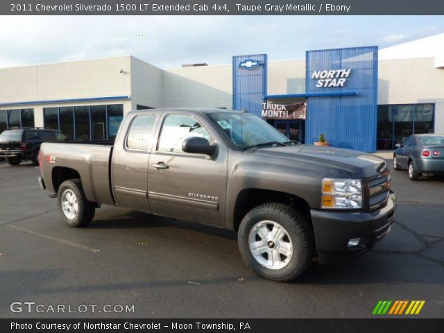 2011 Chevrolet Silverado 1500 LT Extended Cab 4x4 in Taupe Gray Metallic