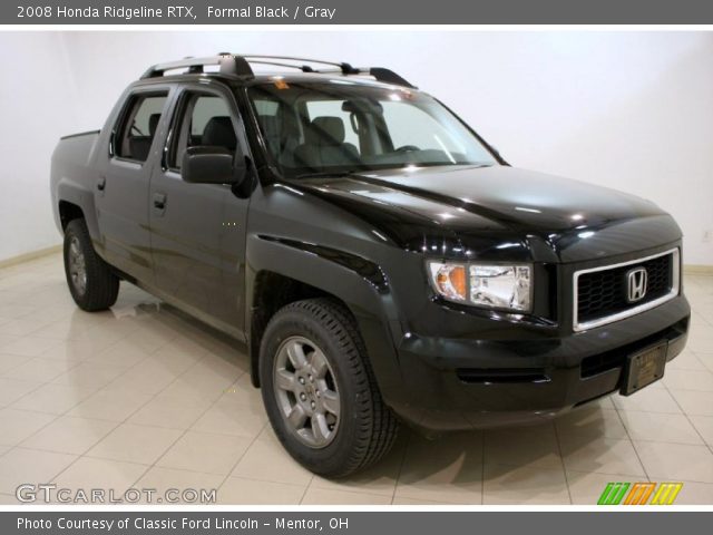 2008 Honda Ridgeline RTX in Formal Black