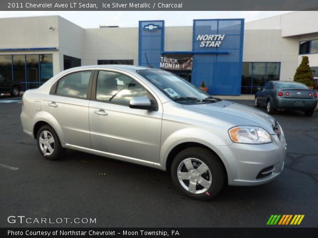2011 Chevrolet Aveo LT Sedan in Ice Silver Metallic