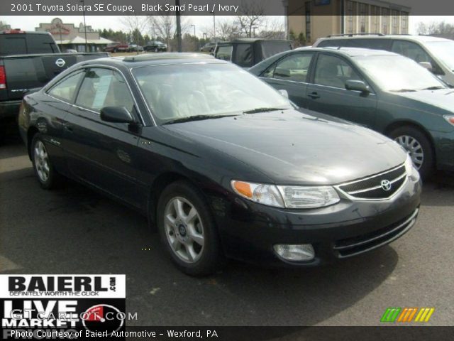 2001 Toyota Solara SE Coupe in Black Sand Pearl