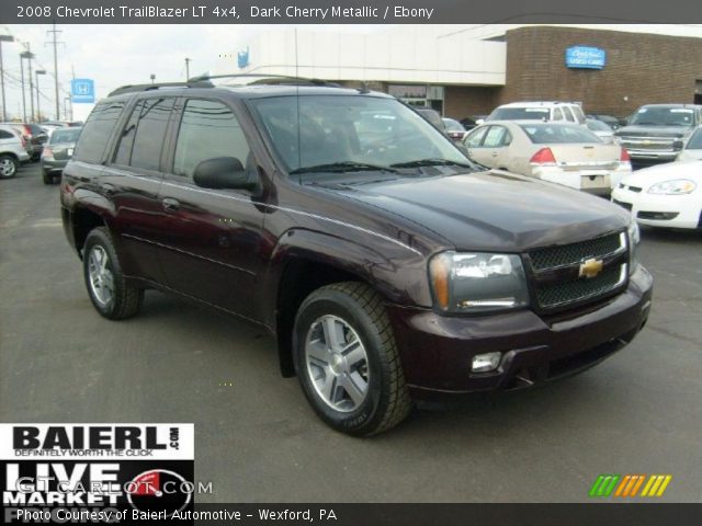 2008 Chevrolet TrailBlazer LT 4x4 in Dark Cherry Metallic