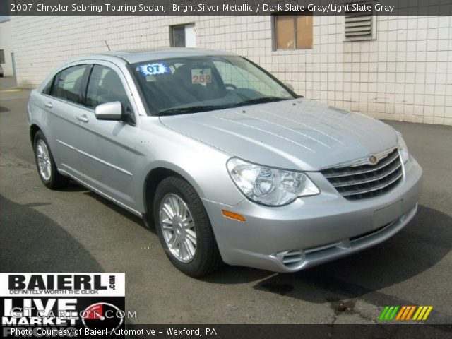 2007 Chrysler Sebring Touring Sedan in Bright Silver Metallic