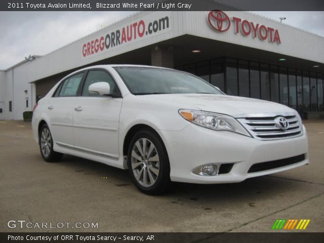 2011 Toyota Avalon Limited in Blizzard White Pearl