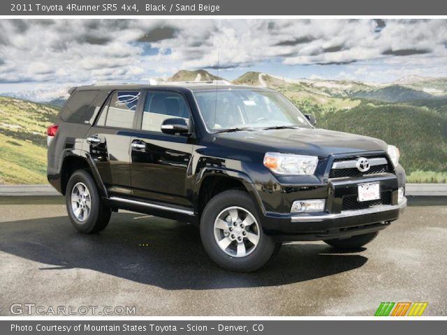 2011 Toyota 4Runner SR5 4x4 in Black