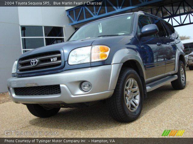 2004 Toyota Sequoia SR5 in Blue Marlin Pearl