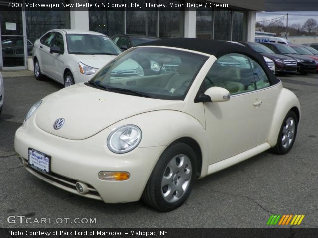 2003 Volkswagen New Beetle GLS Convertible in Harvest Moon Beige