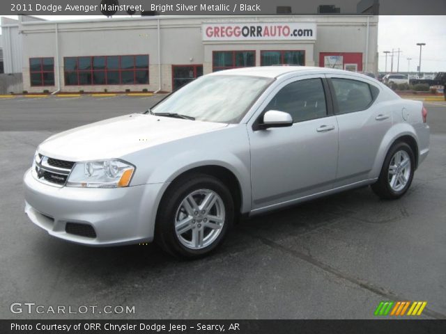 2011 Dodge Avenger Mainstreet in Bright Silver Metallic