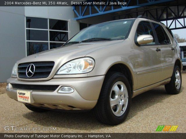 2004 Mercedes-Benz ML 350 4Matic in Desert Silver Metallic