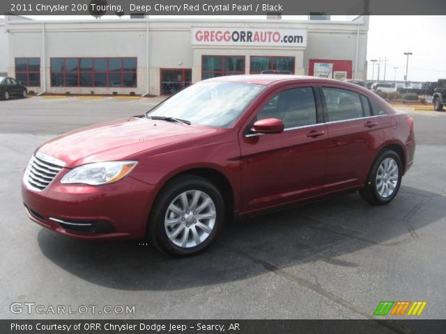 2011 Chrysler 200 Touring in Deep Cherry Red Crystal Pearl