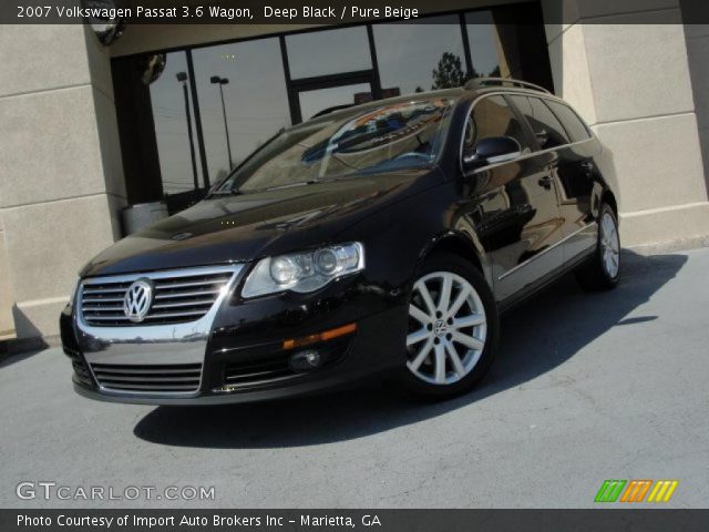 2007 Volkswagen Passat 3.6 Wagon in Deep Black