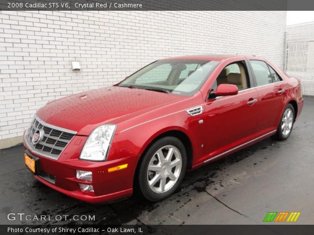 2008 Cadillac STS V6 in Crystal Red