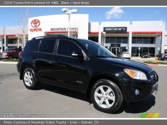 2009 Toyota RAV4 Limited V6 4WD in Black