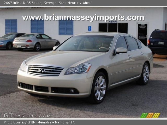 2007 Infiniti M 35 Sedan in Serengeti Sand Metallic