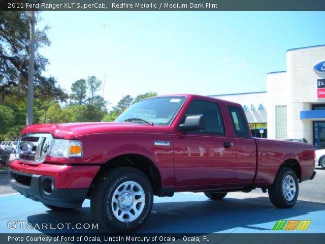 2011 Ford Ranger XLT SuperCab in Redfire Metallic