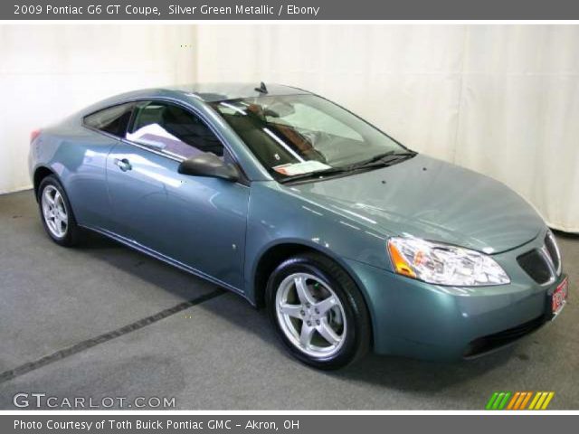 2009 Pontiac G6 GT Coupe in Silver Green Metallic