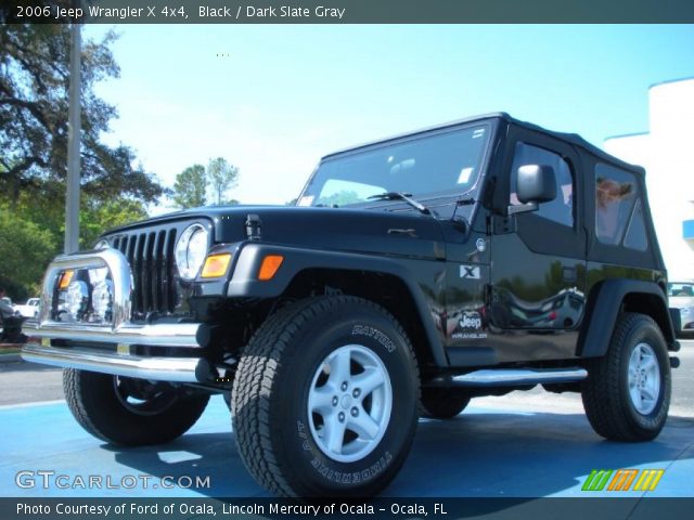 2006 Jeep Wrangler X 4x4 in Black